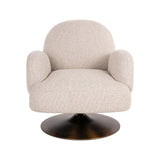 Sessel Kagney mit Drehfunktion in biscotti, 76x77x77 cm von Richmond Interiors – Bild 3