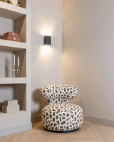 Sessel Kaya mit Drehfunktion in weave brown, 72x84x75 cm von Richmond Interiors – Bild 9