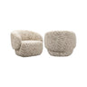 Sessel Milano in beige tiger, 96x88x75 cm von Richmond Interiors – Bild 1