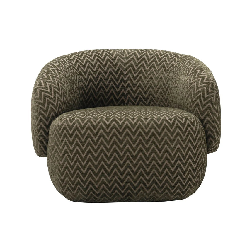 Sessel Milano in moss chevron, 96x88x75 cm von Richmond Interiors – Bild 3