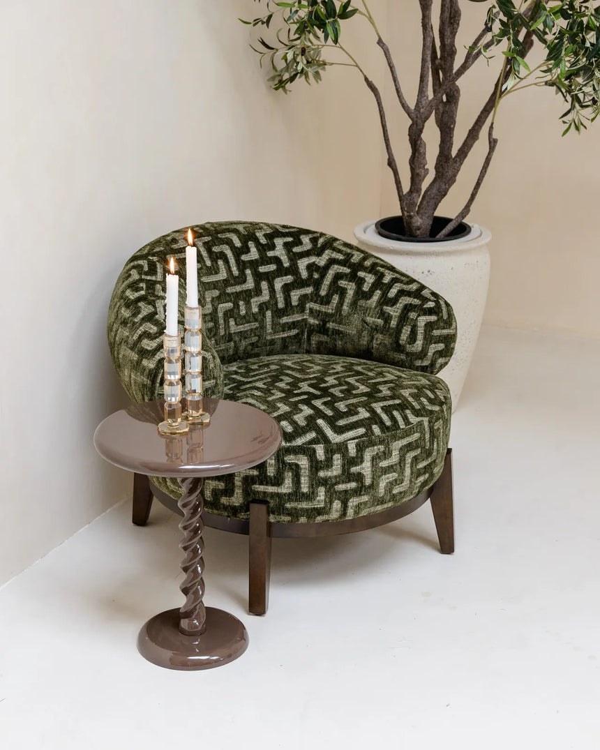 Sessel Montana in moss labyrinth, 87x84x74 cm von Richmond Interiors – Bild 7