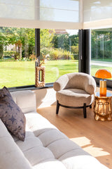 Sessel Montana mit flammhemmendem Bezug in natural chunky, 87x84x74 cm von Richmond Interiors – Bild 8