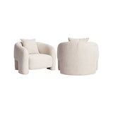 Sessel Tuscany in beige blockweave, 100x91x74 cm von Richmond Interiors – Bild 1