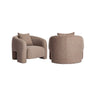 Sessel Tuscany in mocca chunky, 100x91x74 cm von Richmond Interiors – Bild 1