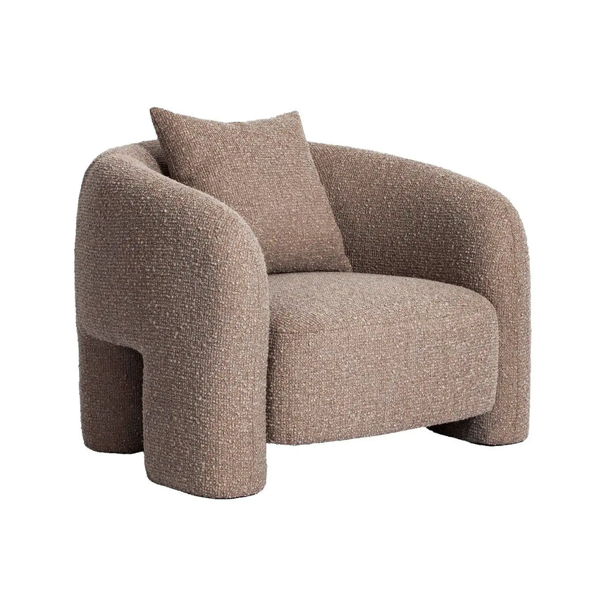 Sessel Tuscany in mocca chunky, 100x91x74 cm von Richmond Interiors – Bild 2