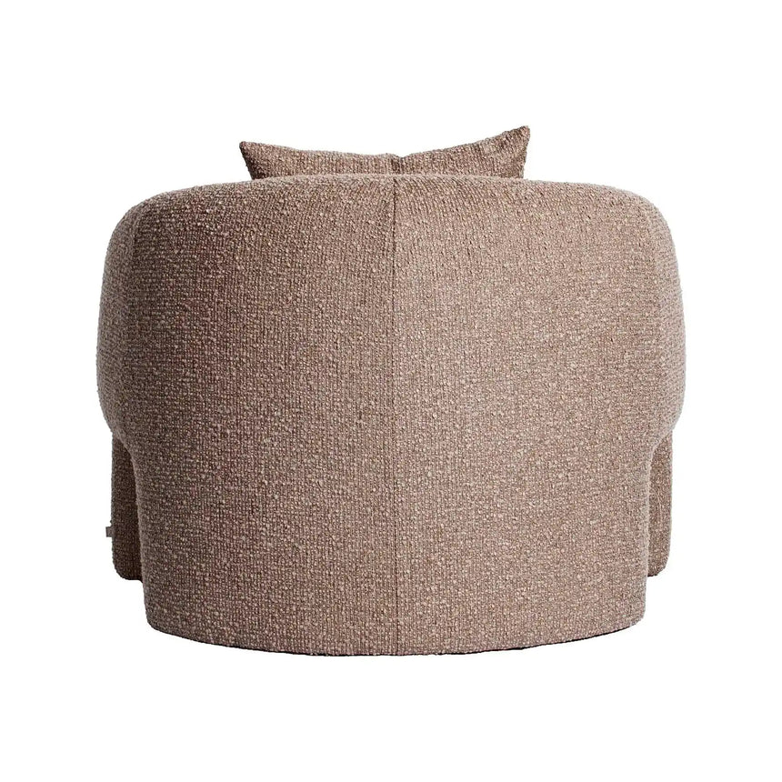 Sessel Tuscany in mocca chunky, 100x91x74 cm von Richmond Interiors – Bild 5