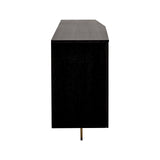 Sideboard Alexander Jones Dax aus Eichenfurnier in charcoal, 220x45,5x80 cm von Richmond Interiors – Produktbild 2