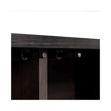 Sideboard Alexander Jones Dax aus Eichenfurnier in charcoal, 220x45,5x80 cm von Richmond Interiors – Produktbild 5