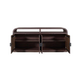 Sideboard Baldwin aus Mangoholz mit 4 Türen in spicebrown, 180x45x80 cm von Richmond Interiors – Bild 3