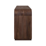 Sideboard Baldwin aus Mangoholz mit 4 Türen in spicebrown, 180x45x80 cm von Richmond Interiors – Bild 4