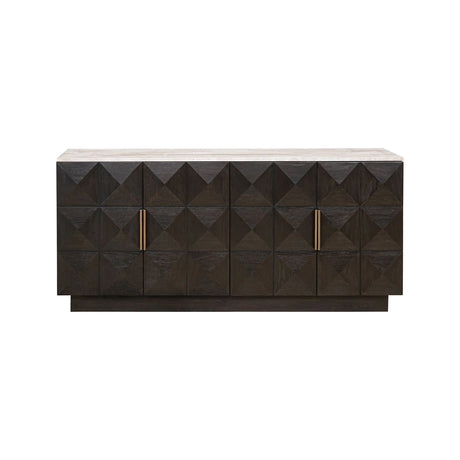 Sideboard Claremont in braun, 170x44 cm  von Richmond Interiors – Produktbild 4
