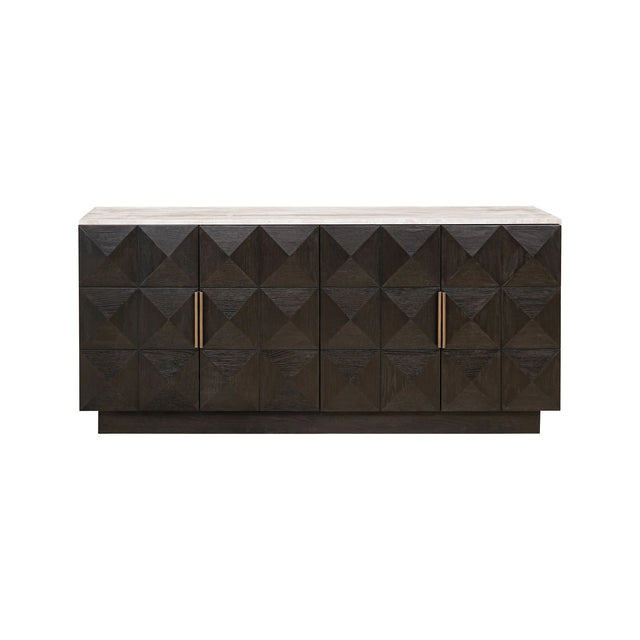 Sideboard Claremont in braun, 170x44 cm  von Richmond Interiors – Produktbild 4