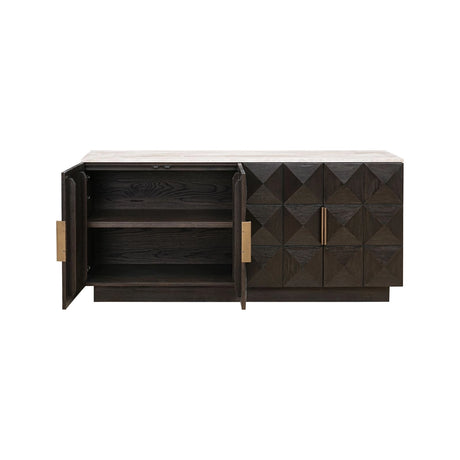 Sideboard Claremont in braun, 170x44 cm  von Richmond Interiors – Produktbild 5