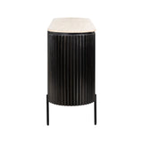 Sideboard Hampton in dark brown, 160x40x82 cm von Richmond Interiors – Produktbild 2