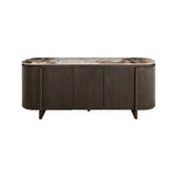 Sideboard Langford in braun mit Keramikplatte, 200x45 cm  von Richmond Interiors – Produktbild 2