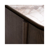 Sideboard Langford mit 3 Türen, Eichenfurnier und Keramik in braun, 120x45x77 cm von Richmond Interiors – Bild 6