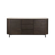 Sideboard Ritz aus Eichenfurnier in dunkelbraun, 179,5x44,5x80 cm von Richmond Interiors – Produktbild 2