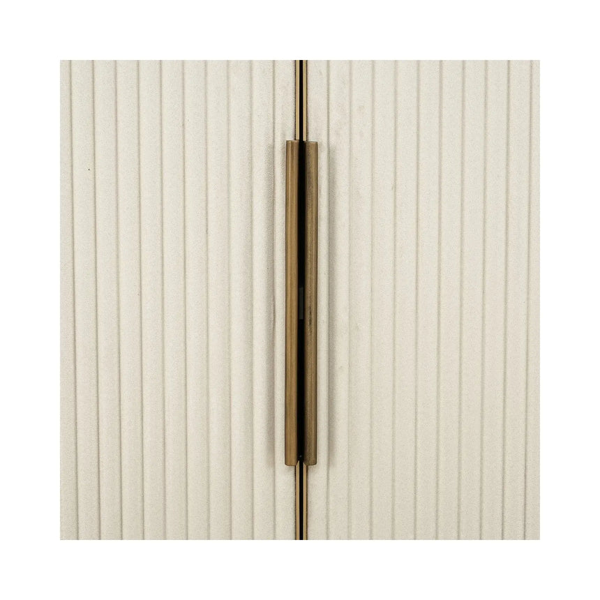 Sideboard Tivoli aus Eichenfurnier und Keramikplatte in weiß, 192x46x80 cm von Richmond Interiors – Produktbild 6
