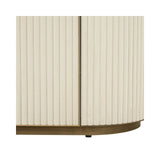 Sideboard Tivoli aus Eichenfurnier und Keramikplatte in weiß, 192x46x80 cm von Richmond Interiors – Produktbild 7