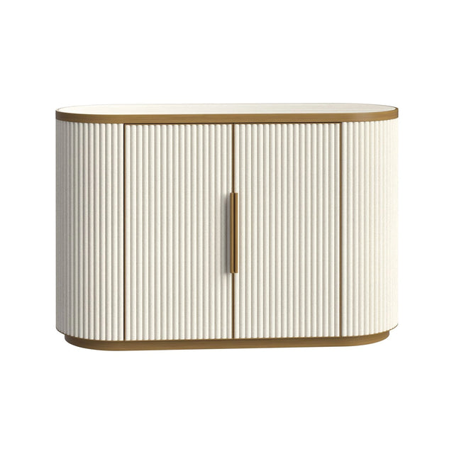 Sideboard Tivoli mit 2 Türen in weiß, 119x45x80 cm von Richmond Interiors – Bild 2