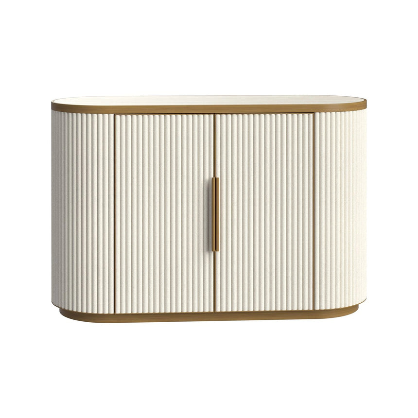Sideboard Tivoli mit 2 Türen in weiß, 119x45x80 cm von Richmond Interiors – Bild 2