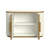 Sideboard Tivoli mit 2 Türen in weiß, 119x45x80 cm von Richmond Interiors – Bild 4