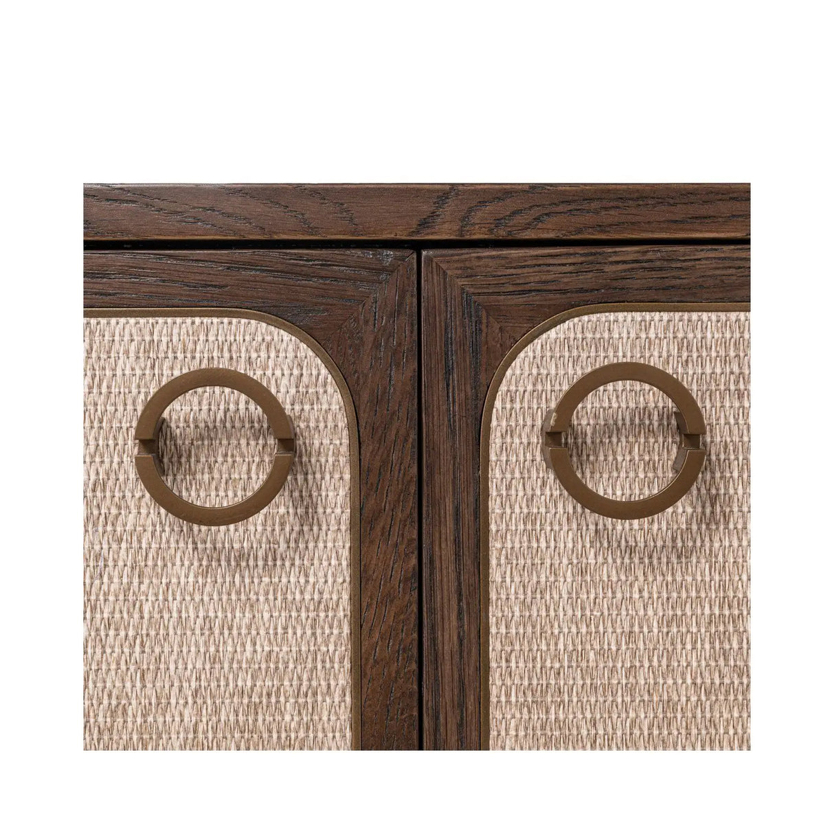 Sideboard Willox aus Eiche und Leinen in beige, 180x45x86 cm von Richmond Interiors – Produktbild 7