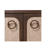 Sideboard Willox aus Eiche und Leinen in beige, 180x45x86 cm von Richmond Interiors – Produktbild 7