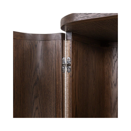 Sideboard Willox aus Eiche und Leinen in beige, 90x45x86 cm von Richmond Interiors – Produktbild 10