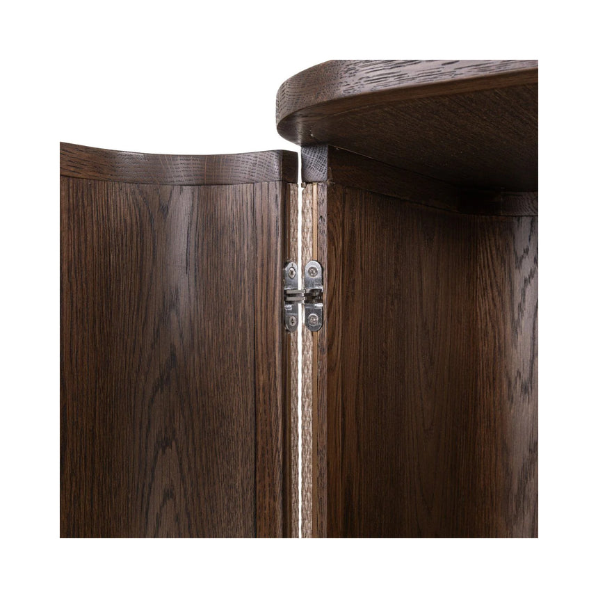 Sideboard Willox aus Eiche und Leinen in beige, 90x45x86 cm von Richmond Interiors – Produktbild 10