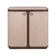 Sideboard Willox aus Eiche und Leinen in beige, 90x45x86 cm von Richmond Interiors – Produktbild 2