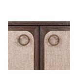 Sideboard Willox aus Eiche und Leinen in beige, 90x45x86 cm von Richmond Interiors – Produktbild 6