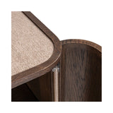 Sideboard Willox aus Eiche und Leinen in beige, 90x45x86 cm von Richmond Interiors – Produktbild 8