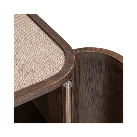 Sideboard Willox aus Eiche und Leinen in beige, 90x45x86 cm von Richmond Interiors – Produktbild 8