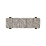 Sitzbank Caleo in cobblestone, 152x51x47 cm von Richmond Interiors – Bild 4