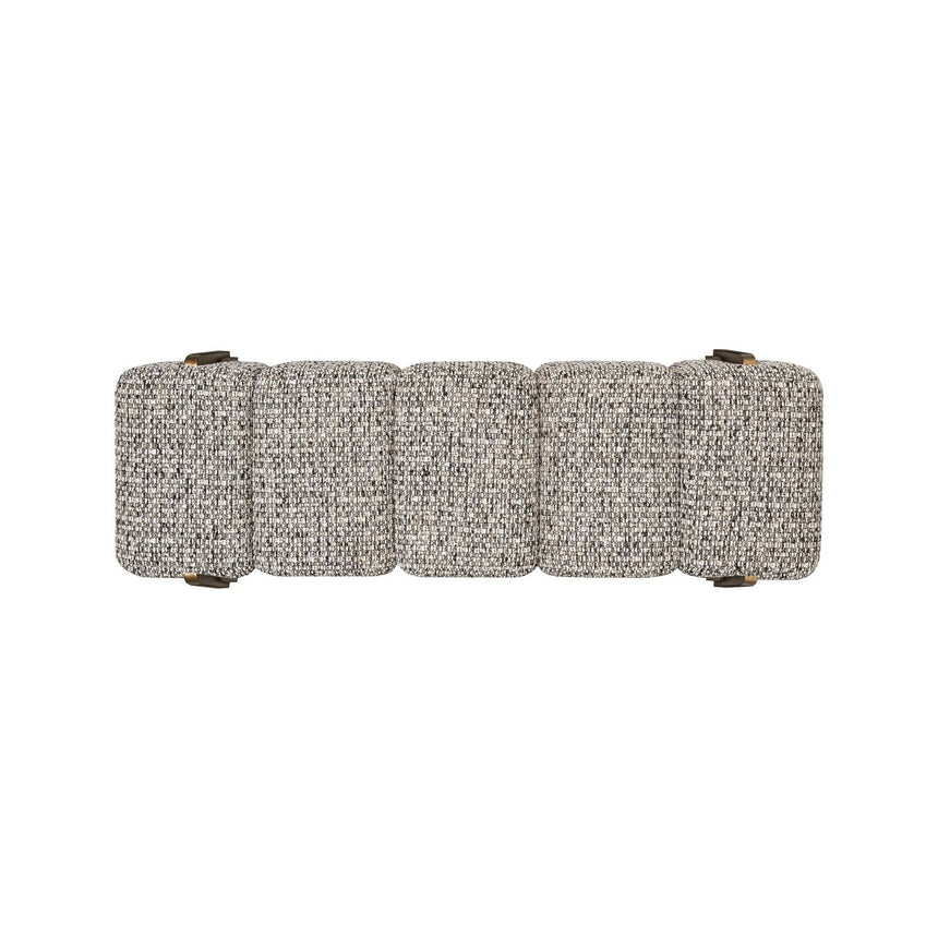 Sitzbank Caleo in cobblestone, 152x51x47 cm von Richmond Interiors – Bild 4