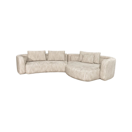 Sofa Angusto mit Lounge rechts in natural softweave, 389x200 cm von Richmond Interiors – Bild 2