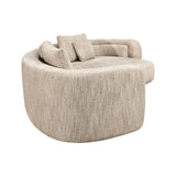 Sofa Angusto mit Lounge rechts in natural softweave, 389x200 cm von Richmond Interiors – Bild 4