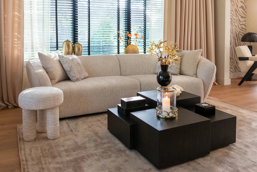 Sofa Armand in natural blockweave, 285x118 cm von Richmond Interiors – Bild 8
