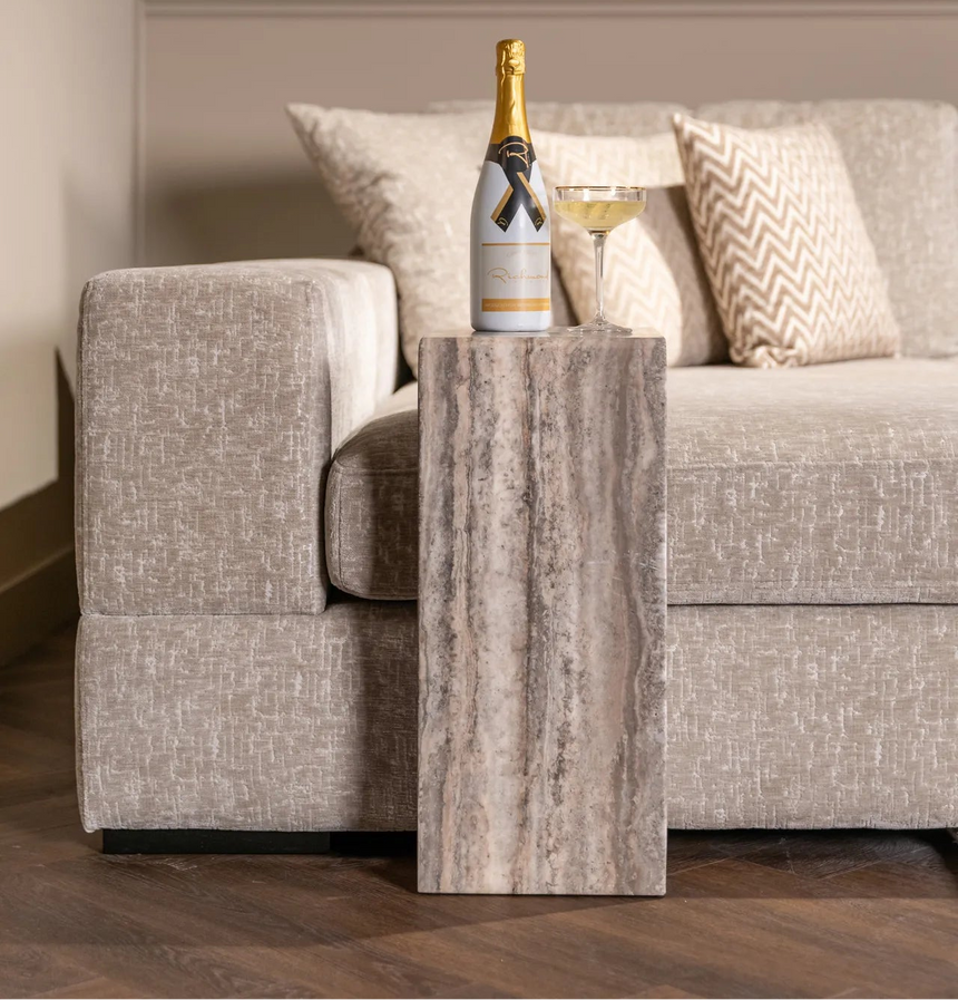 Sofa-Beistelltisch Dulce in grau, 36x25x56 cm von Richmond Interiors – Bild 2