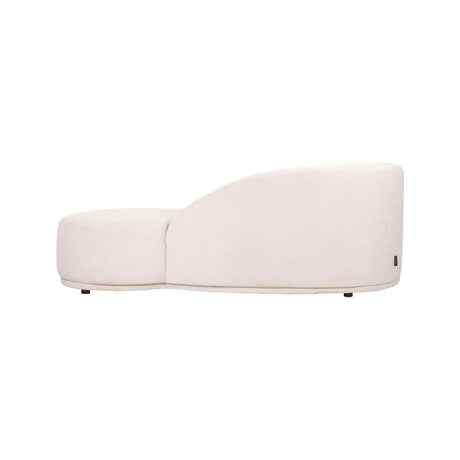 Sofa Emma aus Stoff in cream fancy, mit Chaise Longue, 220x91 cm von Richmond Interiors – Produktbild 4