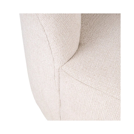 Sofa Emma aus Stoff in cream fancy, mit Chaise Longue, 220x91 cm von Richmond Interiors – Produktbild 9