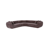 Sofa Gianelle in be straight dark brown, 310x99 cm von Richmond Interiors – Bild 1