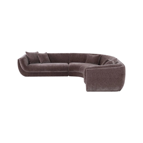 Sofa Gianelle in be straight dark brown, 310x99 cm von Richmond Interiors – Bild 2