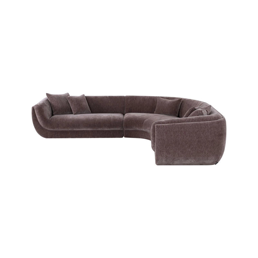 Sofa Gianelle in be straight dark brown, 310x99 cm von Richmond Interiors – Bild 2