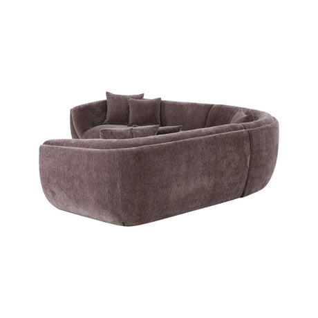 Sofa Gianelle in be straight dark brown, 310x99 cm von Richmond Interiors – Bild 3