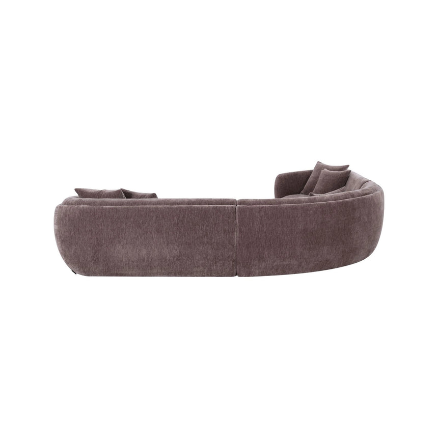 Sofa Gianelle in be straight dark brown, 310x99 cm von Richmond Interiors – Bild 4