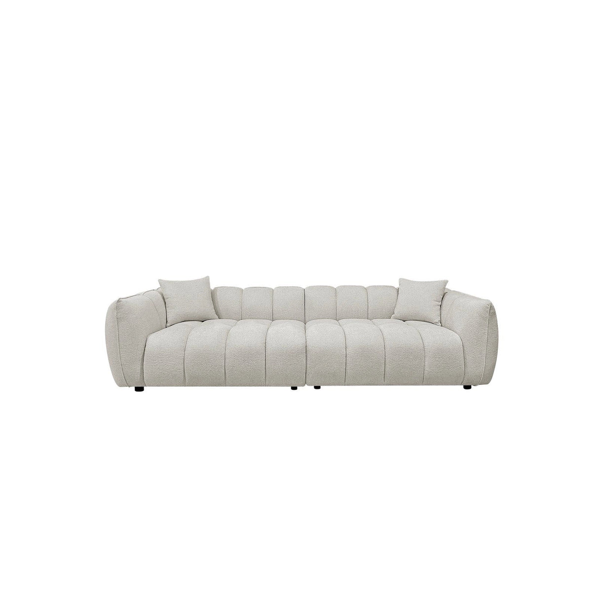 Sofa Jezebel aus Stoff in cream fancy, 280x101 cm von Richmond Interiors – Produktbild 1