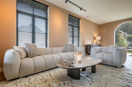 Sofa Jezebel aus Stoff in cream fancy, 280x101 cm von Richmond Interiors – Produktbild 3