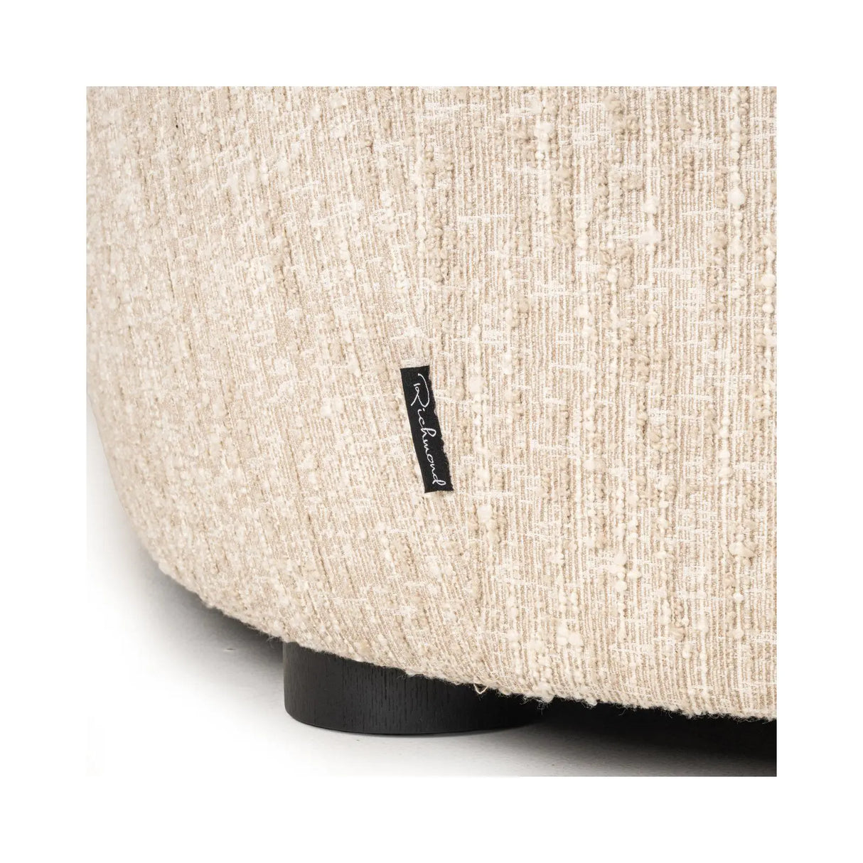 Sofa Pandora mit Chaise Longue rechts, in beige angora, 320x170 cm von Richmond Interiors – Produktbild 7